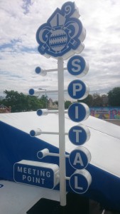 Leuchtmast Spital Meetingpoint